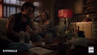 Riverdale 5x17 Sneek Peek Fangs and Toni Talk about RHS student [upl. by Ahsitul]