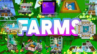 11 MUST BUILD Farms 12131 Minecraft bedrock  XP Farms Mob Farm  More  AD Fifine K688 [upl. by Sigsmond]