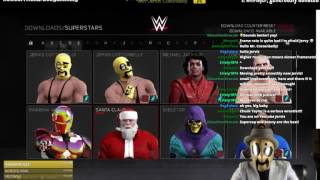 SweetStream with Jervis Cottonbelly  11 JAN 2017  PT 1  WWE 2k17 [upl. by Edals]