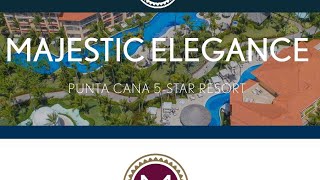 Hotel Majestic Elegance Punta Cana in Playa Bávaro is an incredible 5star allinclusive resort [upl. by Caprice458]