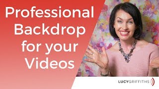 How to Create a Professional Backdrop for Filming Great Videos [upl. by Assena730]