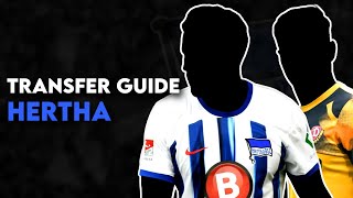 Hertha BSC Mit diesen Transfers kann Hertha doch noch aufsteigen  Transfer Guide [upl. by Otsedom885]