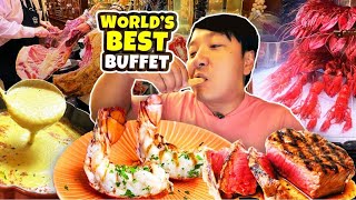 1 BEST Buffet in THE WORLD French LOBSTER BUFFET 🦞 took 4 HOURS by TRAIN WORTH IT [upl. by Tamberg46]