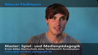 Master Spiel und Medienpädagogik  Marcel Floßmann [upl. by Quinn989]