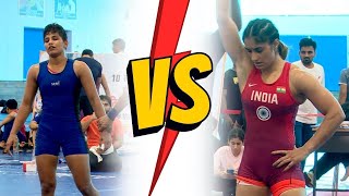 WC Trials22 Vinesh Phogat Qualifies for World Championships [upl. by Enitnemelc]