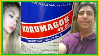 Korumagor 40 EC İNSEKTİSİT BÖCEK İLACI KORUMA TARIM ARA DANIŞ TEL0 544 516 02 78 [upl. by Lechner922]