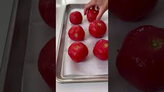 Fast Way to Freeze Whole Tomatoes shorts [upl. by Leeban]