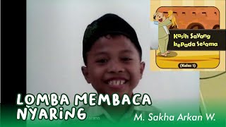 M Sakha Arkan W  Lomba Membaca Nyaring Majalah Mata Air [upl. by Admana]