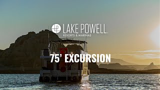 The 75 Excursion Houseboat Operating Video Lake Powell [upl. by Siraf92]