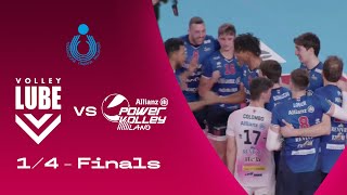 Lube vs Milano  Highlights  Coppa Italia  14 Finals [upl. by Vachill]