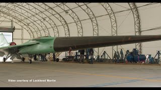 Whoa Lockheed Martin X59 finally unveiled in hangar rollout [upl. by Patti133]