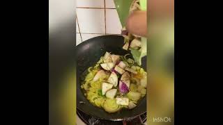 Pragathidishes vankaya fry easy recipe in 5 minutes [upl. by Eirdua]