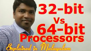 32 bit Vs 64 bit Processors Explained MalayalamRANDOM THOUGHTS 34 [upl. by Ordnas]