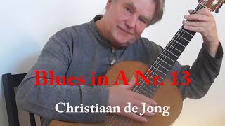 Christiaan de Jong Blues in A nr 13 [upl. by Lennej]