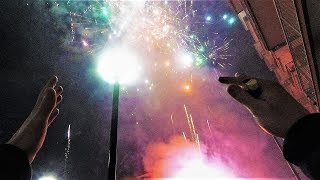 Capodanno 2018 Napoli  Fuorigrotta [upl. by Oah]