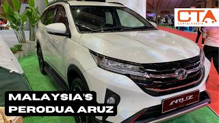 Malaysia’s Perodua Aruz an impressive 7seats SUV CarTalksAsia [upl. by Nybor]