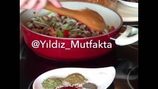 Güveçte Mantarlı Kaşarlı Et Sote Tarifi  Muhteşem Yemek Tarifleri [upl. by Alfi2]