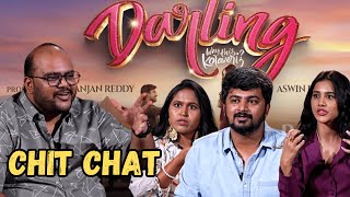 Darling Team Exclusive Interview  Nabha Natesh  Priya darshi  Filmee zone [upl. by Swords]