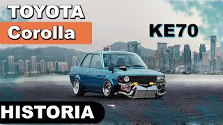 Una leyenda olvidada Toyota Corolla KE70  Historia completa [upl. by Amity512]