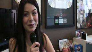 Miranda Cosgrove interview video [upl. by Uhile239]