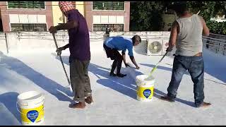 Geotextile Fabrics application in Terrace Waterproofing [upl. by Figueroa]