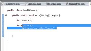 PROGRAMMER EN JAVA Débutant  29  Erreurs courantes avec les conditions [upl. by Isia956]