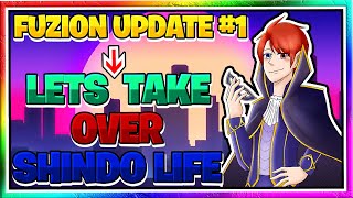 LETS TAKE OVER SHINDO LIFE  Fuzion Update 1  The Conquest Begins [upl. by Afton333]