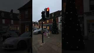 Oakham High Street Yunex Helios CLS Traffic Lights Pedestrian Crossing [upl. by Rihana]