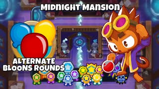 Midnight Mansion Alternate Bloons Rounds 🚫 Monkey Knowledge WalkthroughGuide  Bloons TD6 [upl. by Ramon]