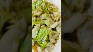 GINISANG REPOLYO cabbage SUPER EASY TO COOK shorts [upl. by Cade]