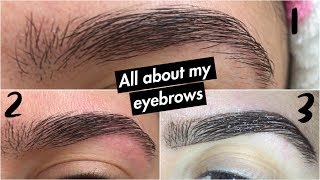 COMMENT ÉPILER ET MAQUILLER SES SOURCILS  ASTUCE pour les rendre plus fournis et épais😌 [upl. by Asillim]