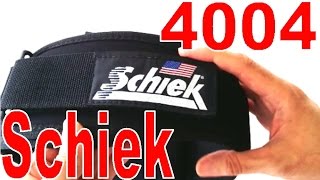 Schiek 4004🔴Padded LIFTING BELT サイズ感等 シーク パッド付リフティングベルト [upl. by Aihset]