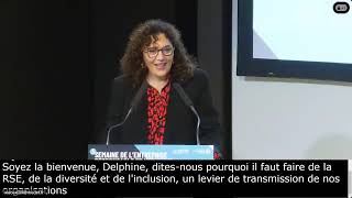 SERI2024 RSE diversité et inclusion comme leviers de transformation des organisations [upl. by Eul]