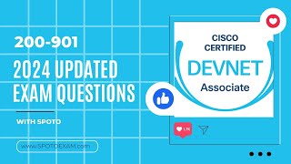 2024 Pass Your Cisco DEVASC 200901 Exam Easy Free Exam Questions amp Answers [upl. by Betteanne]