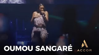 OUMOU SANGARÉ  AYA NAKAMURA Accor Arena 2023 [upl. by Xuaegram]