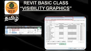 Revit tamil tutorial  Visibility graphics [upl. by Allak722]