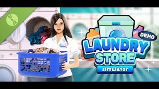 👕 Proviamo il Simulatore di Lavanderia – Laundry Store Demo [upl. by Krefetz]