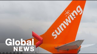 Sunwing Airlines system outage causing flight delays stranding hundreds [upl. by Anar160]