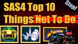 SAS4 Top 10 Beginner Mistakes [upl. by Aserahs]