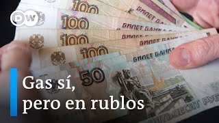 Putin firma decreto que faculta a Gazprom a cambiar los pagos en euros del gas a la moneda rusa [upl. by Shulman]