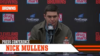 Nick Mullens Postgame Press Conference vs Raiders  Cleveland Browns [upl. by Hake]