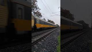 RegioJet R 1310 train departing from Stará Boleslav station 12102024 [upl. by Elsilrac90]