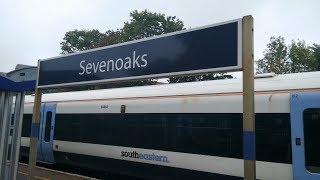 Southeastern Sevenoaks to London Charing Cross via Grove Park [upl. by Akeenat]