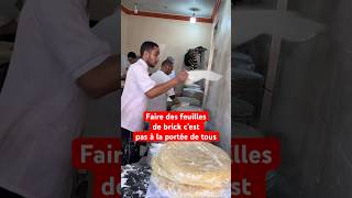 Lart de faire des feuilles de brick De nombreuses recettes au Maroc et Algérie shorts [upl. by Baptiste580]