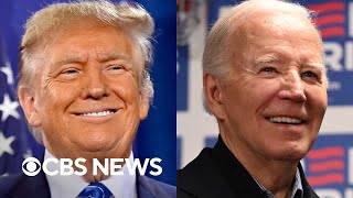 Trump leads Biden in potential rematch poll Ronna McDaniels future at RNC more  America Decides [upl. by Ojibbob]