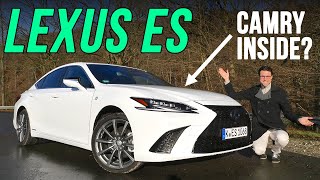 2022 Lexus ES 300h F Sport REVIEW  better than A6 EClass and 5Series [upl. by Karissa]