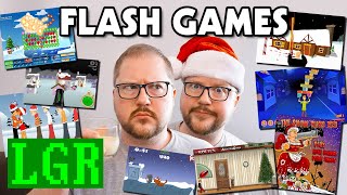 LGR  Christmas Flash Games [upl. by Asilej]