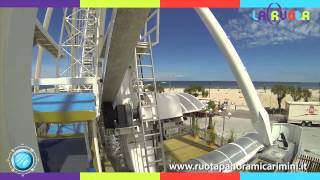 La Ruota Panoramica  Rimini  360° Riviera Adriatica Observation Wheel [upl. by Bast]