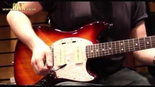 Fender  Modern Player Mustang Demo at GAK [upl. by Micaela]