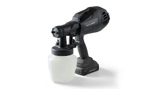 Rutlands® Cordless 18V HVLP Paint Sprayer [upl. by Danette]